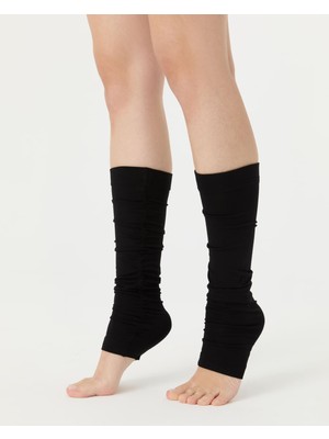 Ayma Active Siyah Büzgülü Tozluk