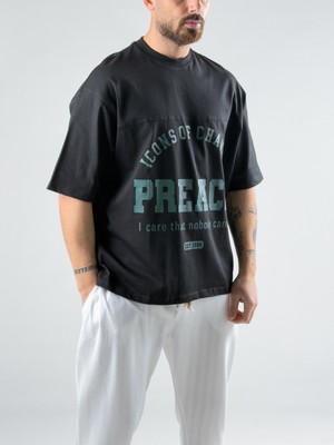 Cocopelli Siyah Preach Erkek T-Shirt COC2998