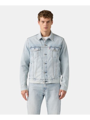 Levi's Erkek Açık Mavi Trucker Kot Ceket 72334-0775