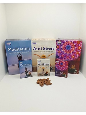 Darshan Geri Akış Tütsü 30 Adet (Meditasyon-Antistress- Saca Sal)