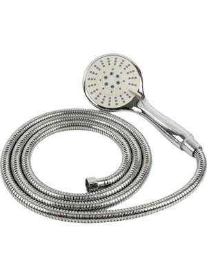 Mestore Duş Başlığı Seti Spiral Hortum Hareketli El Duşu Tutacağı Kirece Dayanıklı Tasarım