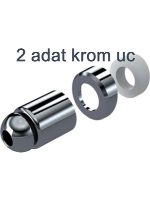 Yapı Kalite Klozet Taharet Çubuk Ucu Perlatör Krom Tip 2ADET