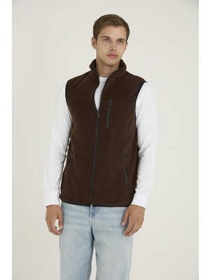 Kly Pijama Kly 274 Dik Yaka 3 Cepli Polar Tek Üst Yelek