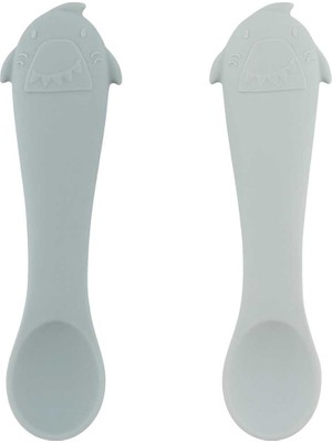Trixie  Mrs. Shark - 2li Silikon Bebek Kaşığı Seti