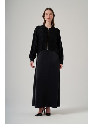 Nuss Iç Elbise Ceket Ikili Takım 2031 Siyah