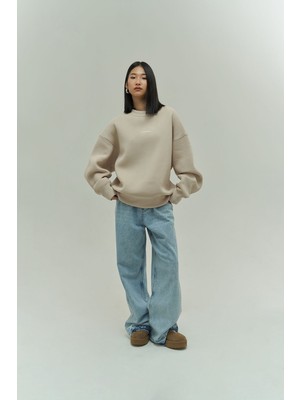 Mai Collection Princess Kemik Oversize Sweatshirt