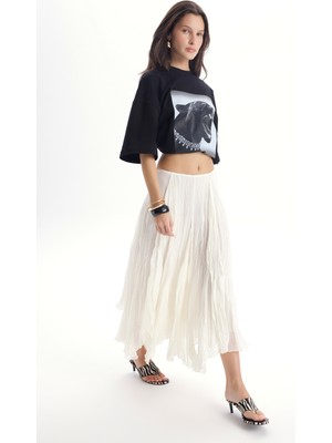 Mai Assa Pileli Ekru Etek