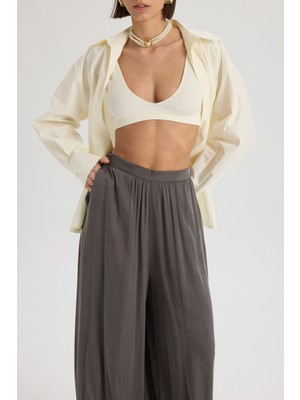 Mai Aria Antrasit Şalvar Pantolon