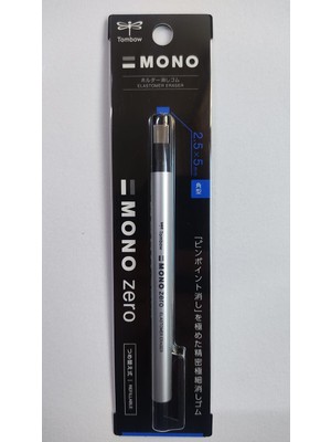 Tombow Versatil Zero Mono Silgi Yassı Uç Gümüş  2,5x5 mm