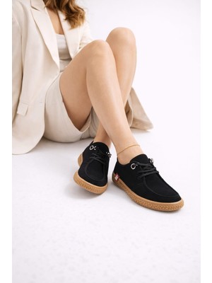 Slipcat Kadın Süet Bağcıklı Casual Günlük Ayakkabı –ortopedik & Termo Hafif Rahat Taban