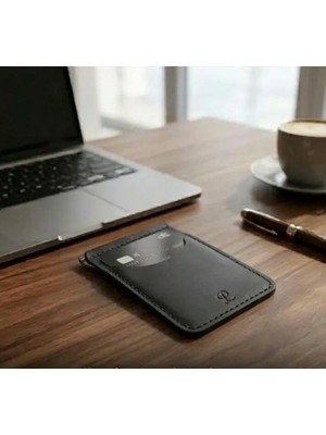 Parla Leather Cavana El Yapımı Hakiki Gerçek Deri Siyah Erkek Cüzdan