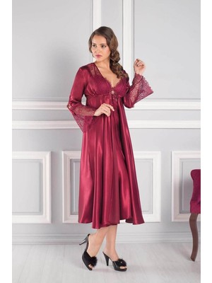 Pierre Cardin 6'lı Full Güpür Gecelik Sabahlık Tk 6620