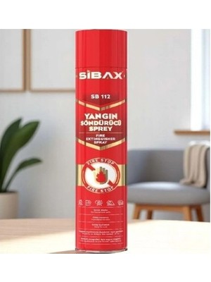 Sibax Yangın Söndürücü Sprey 600 ml