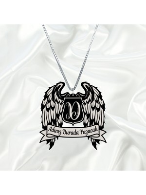 Keyf'ince Shopping D Harfli Pleksi Dikiz Ayna Araba Süsü I Model - 6 I Kişiye Özel I Isme Özel I Firmalara Özel I Universal Araba Ayna Süsü