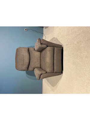 Pollud Koltuk Manuel Mekanizmalı Sallanan Dönen TV Koltuğu - Baba Koltuğu - Kahverengi - mseat56