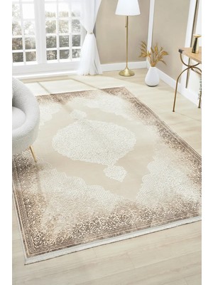 Seyran Halı Asya Akrilik Salon Halısı 524 Vizon