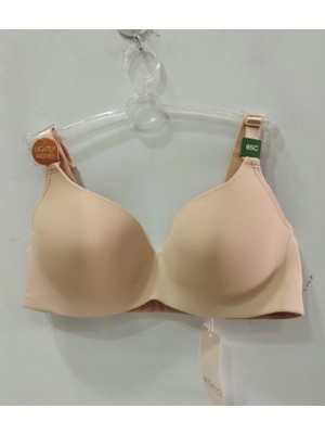 Belvü Kadın C Cup Desteksiz Minimal Ten Sütyen - 1108