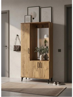 Cozibo Helsinki Portmanto Çam