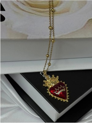 Tasarımlı Figürlü Çelik Kolye
