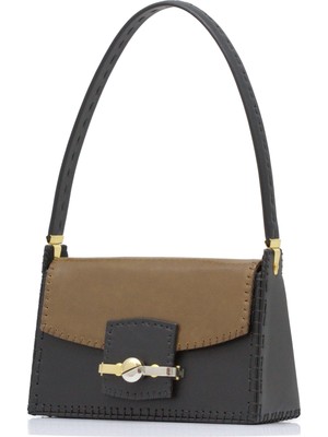 Abess Bayan Çanta , Özel Tasarım , El Yapımı Abiye Çanta , Lüks Hakiki Deri Omuz Çantası