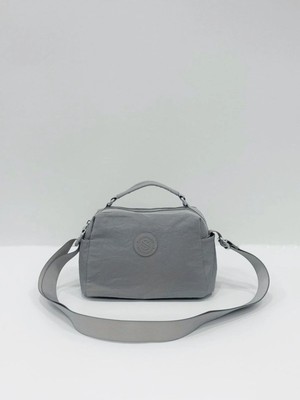 Sanmorris Kadın Suya Dayanıklı Paraşüt Kumaş Ayarlanabilir Çapraz Askılı Küçük Boy El ve Omuz Çantası