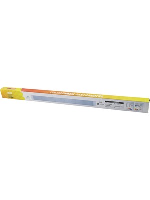 Findit Nisaluce EAMP-107 2 Pcs 80W 120CM Kristal Bant Armatür BEYAZ=6500K Alüminyum Kapak IP20 - Y Bağlantı (2818)