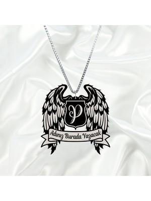 Keyf'ince Shopping P Harfli Pleksi Dikiz Ayna Araba Süsü I Model - 6 I Kişiye Özel I Isme Özel I Firmalara Özel I Universal Araba Ayna Süsü