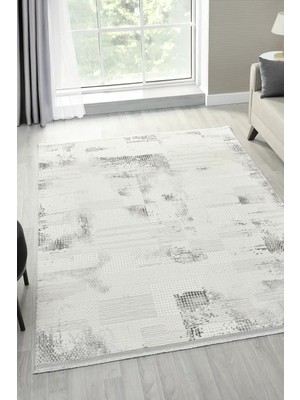 Seyran Halı Asya Akrilik Salon Halısı 527 Gri