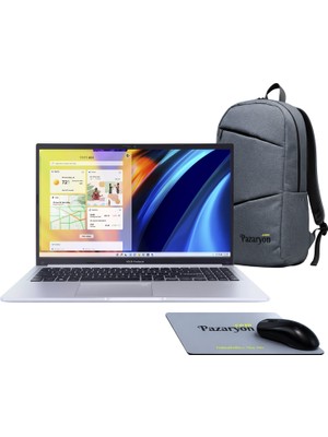 Asus Vivobook 15, Core i5-13420H, 8GB RAM, 512GB SSD, 15.6" Windows 11 + Office (Çanta & Mouse Hediyeli)