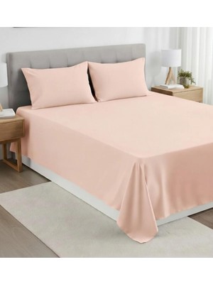 Pınar Home Collection %100 Organik Pamuk Kumaş Düz (Lastiksiz)Çarşaf+Yastık Kılıfı***(Sipariş Öncesi Ebat Seçimi Yapınız )
