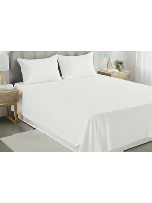 Pınar Home Collection %100 Organik Pamuk Kumaş Düz (Lastiksiz)Çarşaf+Yastık Kılıfı***(Sipariş Öncesi Ebat Seçimi Yapınız )