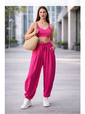 Şalvar Kesim Balon Pantolon