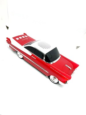 Mustran Goldkama 1950S Amerikan Nostaljik Araba Bluetoothlu Aux Radyo Hoparlör -Dekoratif Vintage Hediyelik