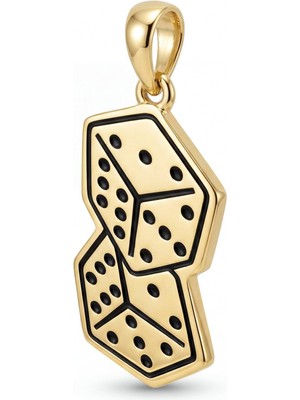 Winners Jewels Çift Zar Kolye Ucu