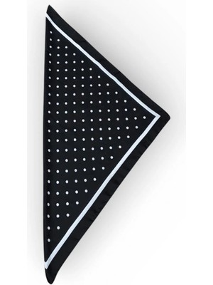 Nish&Chic Desenli Saten Fular