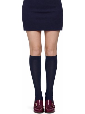 Daymod 3 Çift Mikro 50 Den Orta Kalın-Mat Yumuşak Dizaltı Pantalon Çorabı