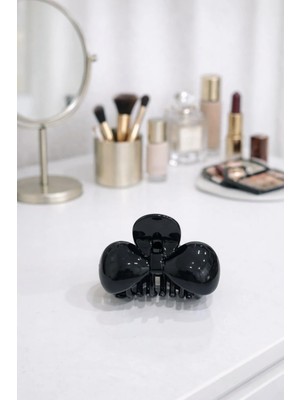 Nati Co Fiyonk Mandal Toka – Parlak Şık Saç Tokası (6 Cm)