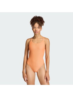 Adidas Sportswear KB0682 Iconisea Ribbed Padded Thin Straps Swimsuit