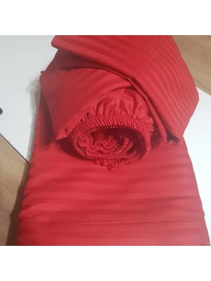 Flamel Pamuk Saten Nevresim Takımı Lastikli Çarşaf Yastık Yorgan Kılıfı