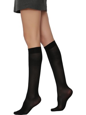 Daymod 3 Çift Mikro 50 Den Orta Kalın-Mat Yumuşak Dizaltı Pantalon Çorabı