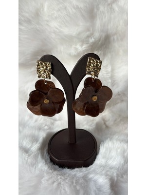 Stelle Jewelry Çiçekli Sallanan Küpe