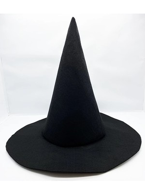 Ethab Ticaret Siyah Renk Keçe Cadı Şapkası 35X38 cm