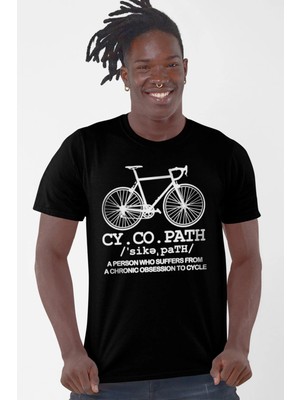 Rock&roll Bisiklet Hastası Kısa Kollu Siyah Erkek Tişört