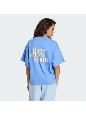 Adidas Sportswear KU6060 3-Stripes Studio T-Shirt