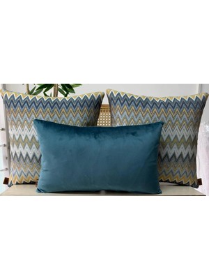 Elanora Home Dekoratif Kırlent Kılıfı,yüksek Kaliteli Dokuma Kumaş,,3’lü Set