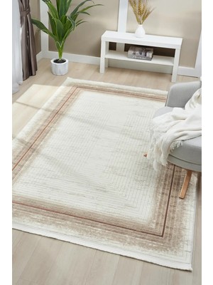 Seyran Halı Asya Akrilik Salon Halısı 526 Terra