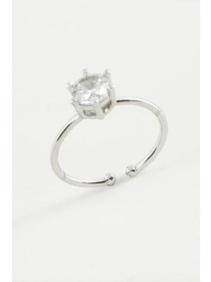 Esranın Dünyası Zirkon Tektaşlı Yüzük RSBİJ34-ESRDNS