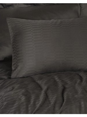 Colezium Çift Kişilik Smart Bambu Saten Nev Takımı Siyah