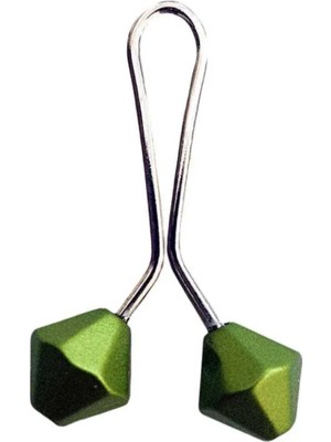 Tesettür Eşarp ve Şal Klipsi Yeşil