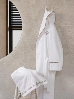 Colezium Classic Bornoz Seti Güher M-L Kadın